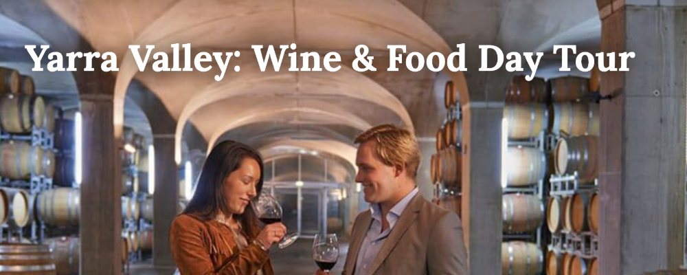 Screenshot of Hero image used on VineTrekker website showing happy couple enjoying winetasting